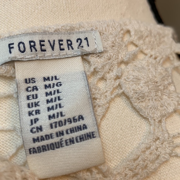 FOREVER 21 crochet tank - Picture 5 of 6